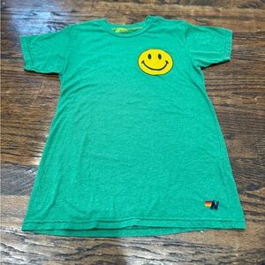 Kids Green aviator nation t-shirt